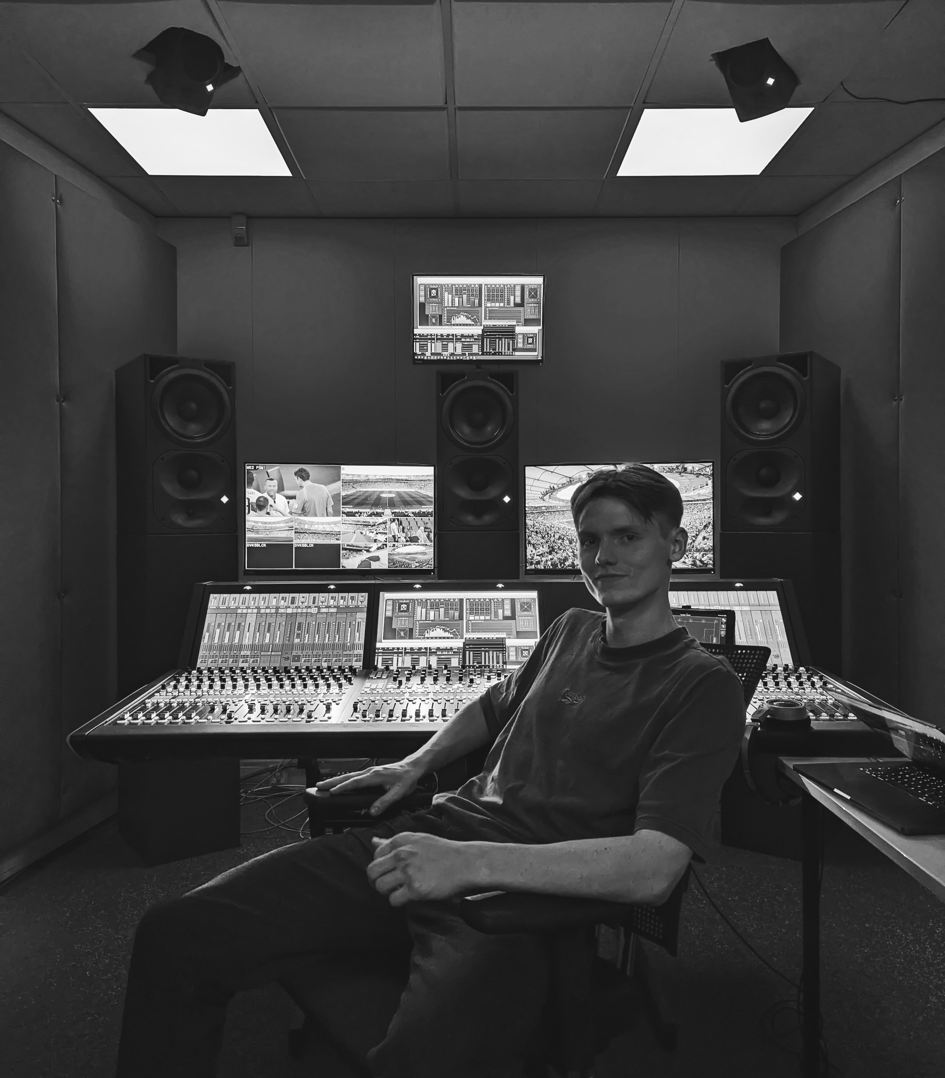 Frithjof Dyck im Studio